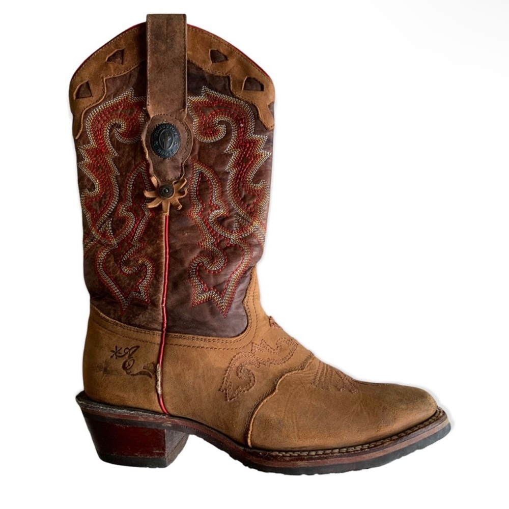 Tombstone tan Arena Queen cowboy boots